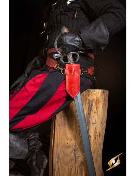 Baldric met ringen voor botte...