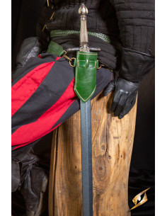 Tahalí con anillas para espadas sin filo - Verde
