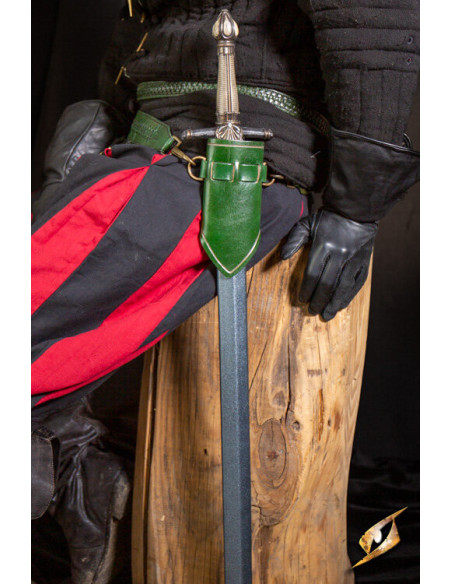 Tahalí met ringen voor botte zwaarden...