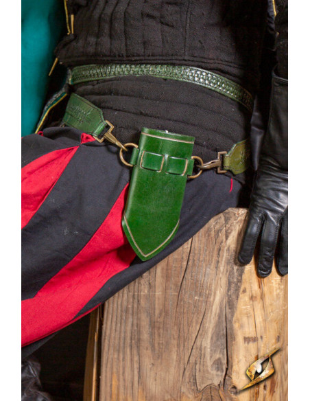 Tahalí met ringen voor botte zwaarden...