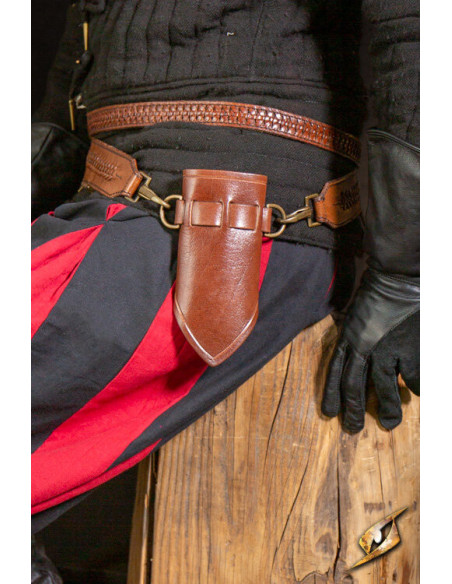 Tahalí con anillas para espadas sin...