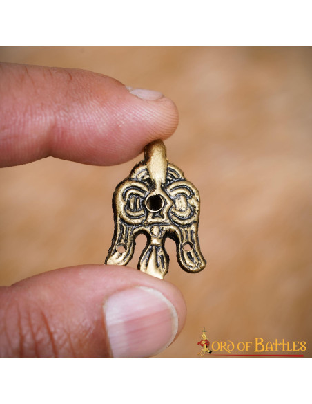 Set 2 vikinghaken met de raaf van Odin