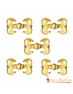 Set 5 adornos decorativos para trajes medievales