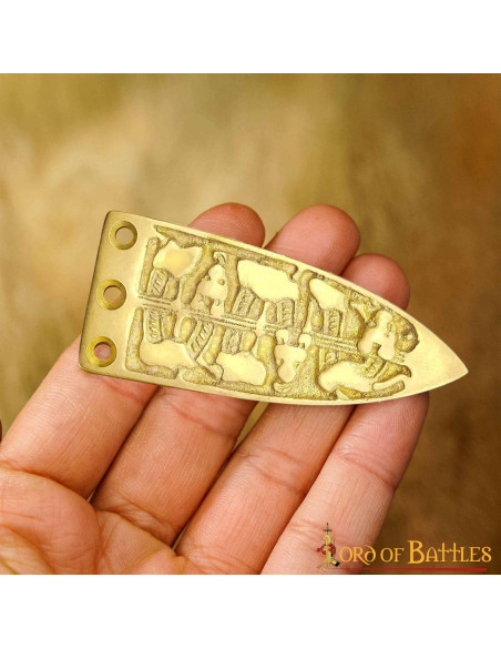 Dekorative Wikinger-Gürtelspitze aus...