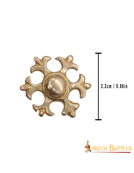 Set mit 5 dekorativen Fleur de...