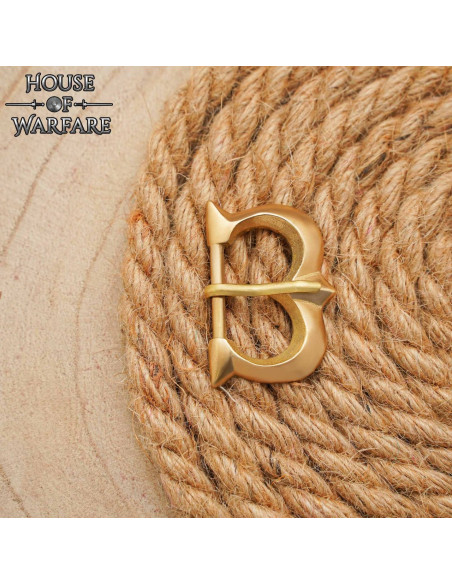 Middeleeuwse messing gesp voor smalle...