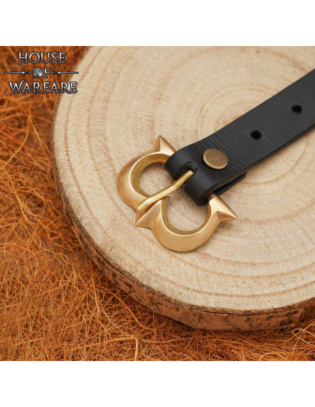 Middelalderlig messingspænde til...