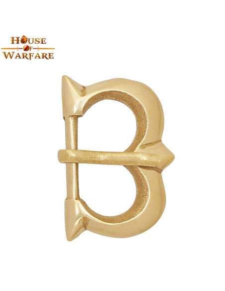 Middeleeuwse messing gesp voor smalle...