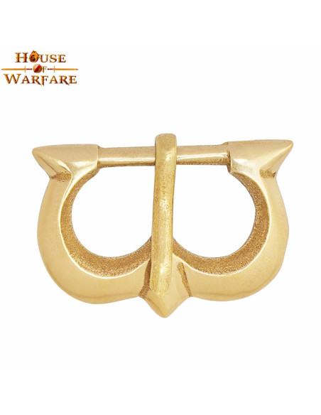 Middelalderlig messingspænde til...