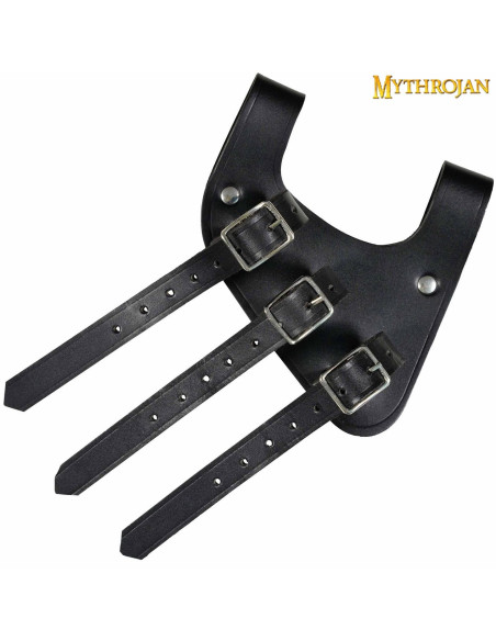 Tahalí schwarz für Schwerter...