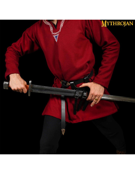 Tahalí schwarz für Schwerter...