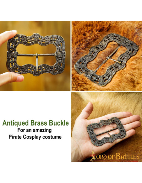 Jack Sparrow Pirat bæltespænde