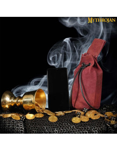 Bolsita medieval para recreacionistas - Vino tinto