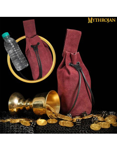 Mittelalterliche Tasche für Freizeitsportler - Rotwein 2