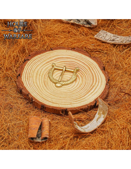 Gesp voor Vikingriemen in messing