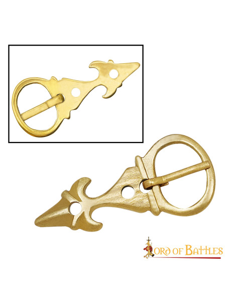 Set van 5 middeleeuwse fleur-de-lis...