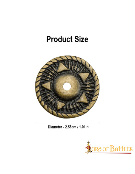 Sæt med 5 pentagram ornamenter til...