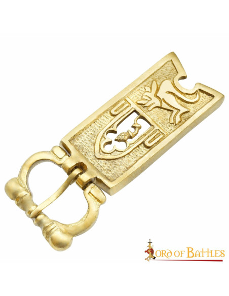 Tidselspænde til middelalderlige bælter