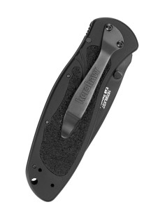 Navaja de bolsillo Kershaw Blur negra, con sierra 2