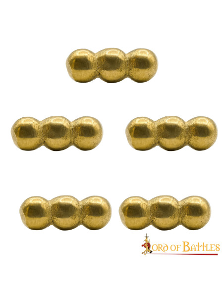 Set 5 adornos de bolas para ropa,...