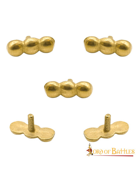 Set 5 adornos de bolas para ropa,...