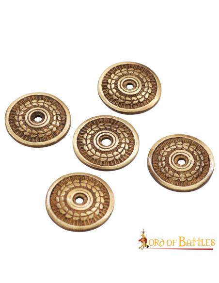 Sæt med 5 laurbærkranspynt til tøj,...