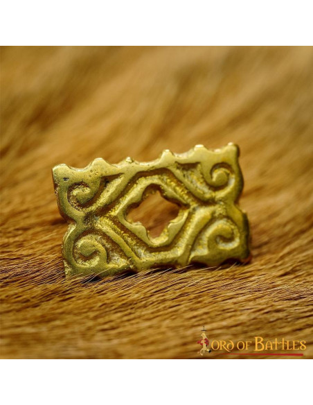 Set 5 tréboles medievales latonados...