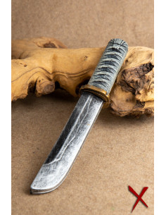 Werpmes grijstinten, type tanto, voor LARP