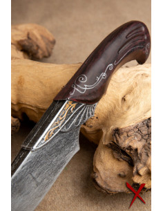Cuchillo arrojadizo murciélago Chiroptera para LARP 2