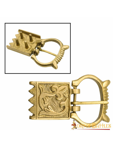 Schnalle und florales Finish für... Schnalle und florales Finish für...