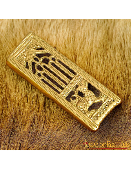 Accesorio medieval león en latón... Accesorio medieval león en latón...