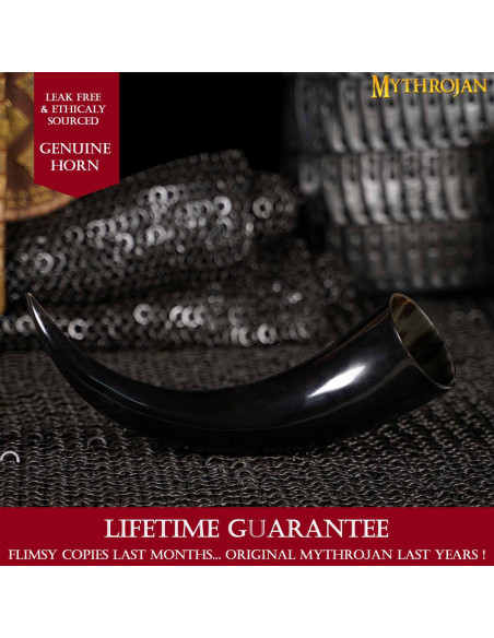 Autentisk vikinge-drikkehorn (500 ml.)