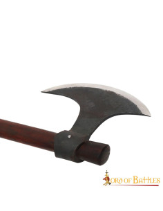 Hacha Vikinga larga con cabeza en acero al carbono 2
