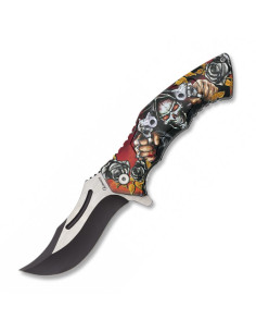 Navaja de bolsillo Albainox Pistolero Calavera