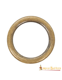 Set van 5 ringen van verouderd messing voor middeleeuwse... 2
