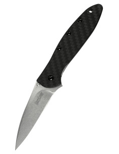Navaja de bolsillo Kershaw Leek, fibra de carbono