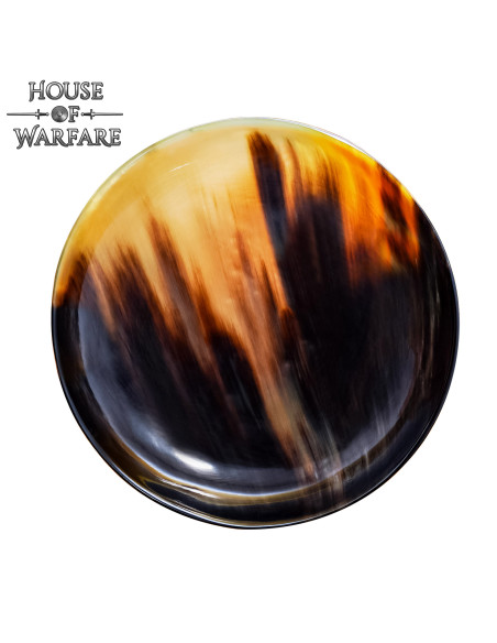 Middelalderplade lavet af hornhorn...