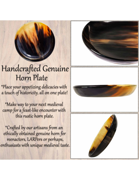 Middeleeuws bord van hoorn hoorn (15...