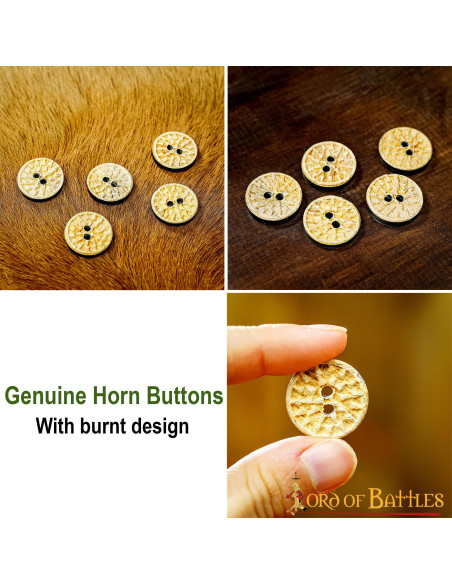 Stel 5 middeleeuwse knopen...