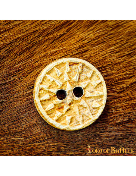 Sæt 5 middelalderknapper dekoreret i...