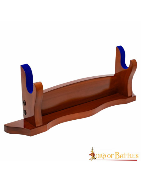 Soporte de madera para katana, hacha...