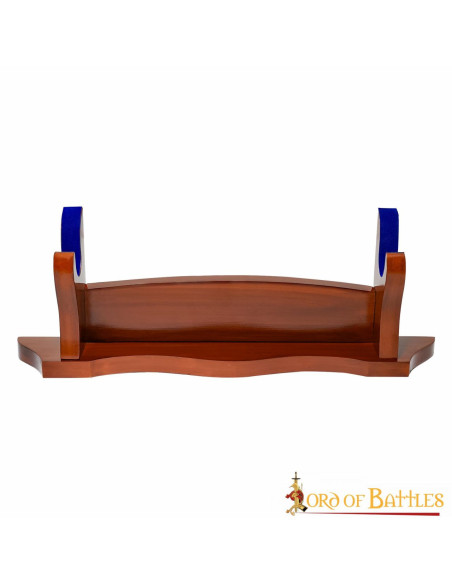 Soporte de madera para katana, hacha...