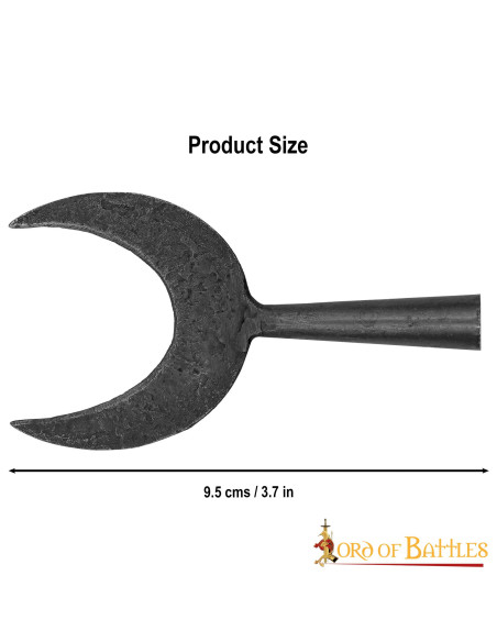 Middelalderlig U-formet pilespids,...