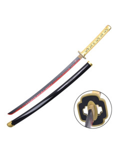 Yoriichi Tsugikuni Kimetsu No Yaiba bambus katana (103 cm.)