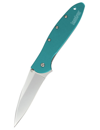 Kershaw Leek Taschenmesser, Blaugrün