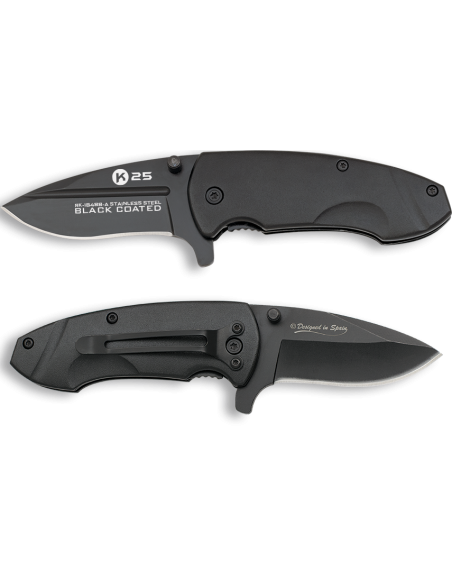 Navaja K25 recubierta de titanio con...