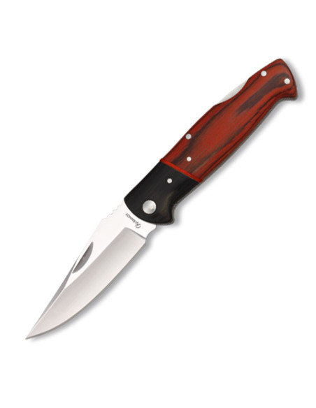 Stamina Colors Messer mit Pakkaholzgriff, Klinge 8 cm.