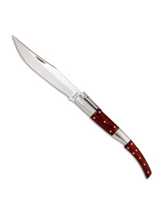 Rød udholdenhedstræ arabisk lommekniv, 21,5 cm.