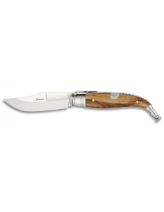 Klassisk olivengrebskniv, klinge 10 cm.