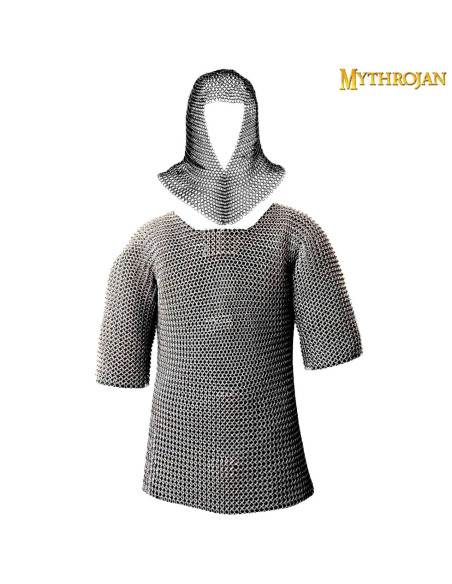 Kettenhemd-Set mit poliertem...